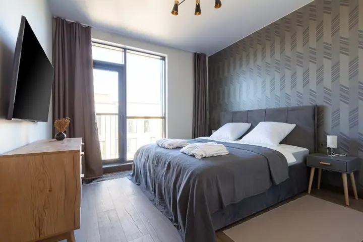 Сярьги: Апартаменты LetYourFlat "Охта парк Панорама