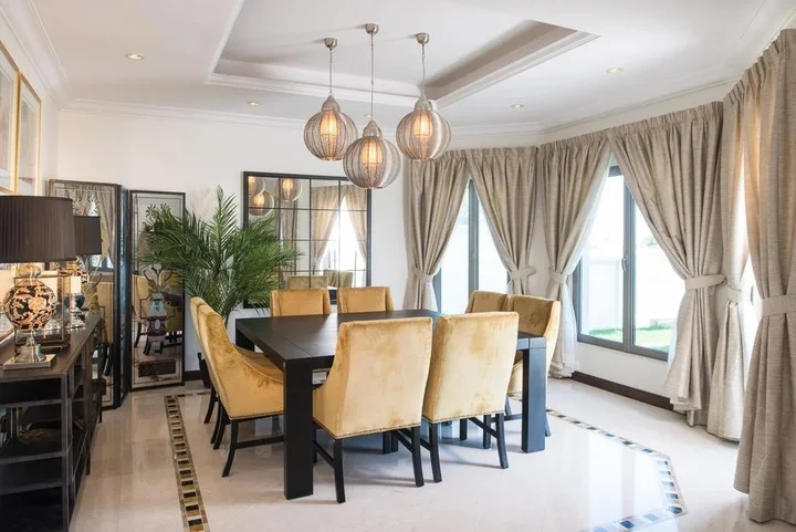 Дубай: Palm Jumeirah - 4 Br Villa Private Beach - Kph 37938
