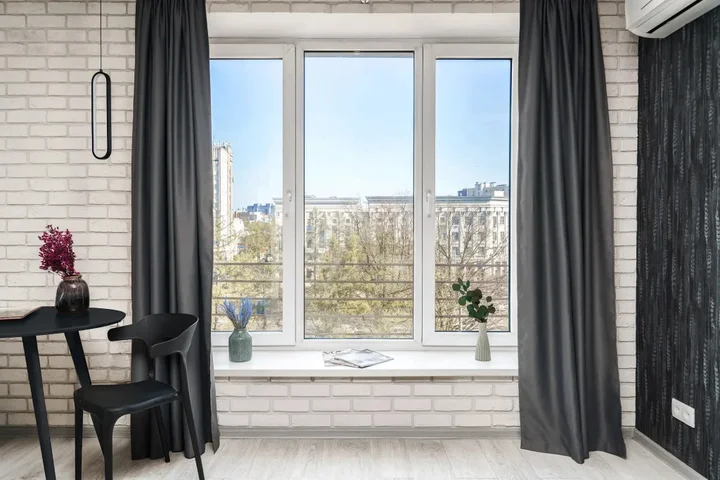 Нижний Новгород: Апартаменты Loft с панорамным видом на пл. Горького by Uloo