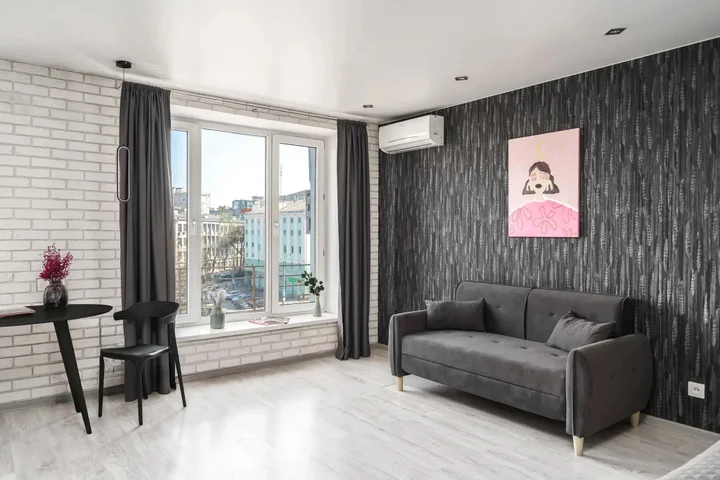 Нижний Новгород: Апартаменты Loft с панорамным видом на пл. Горького by Uloo
