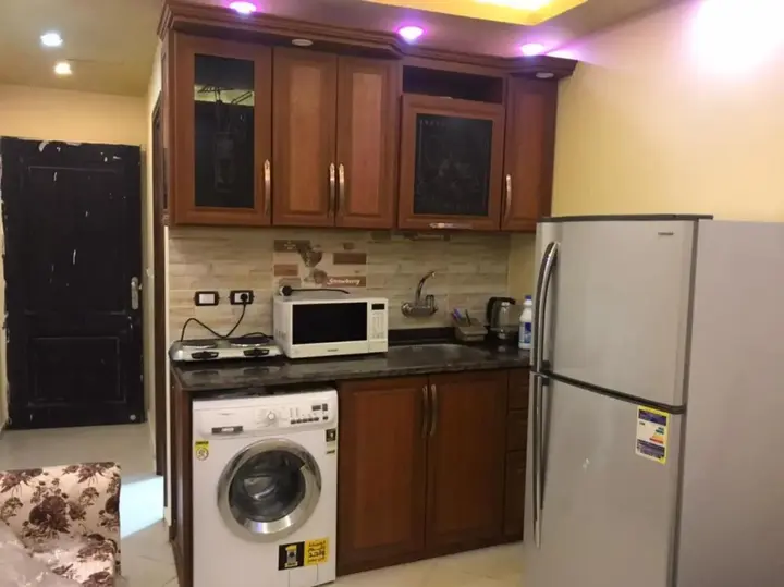 Эль-Аламейн: Furnished Two-Bedroom Chalet in Porto Golf