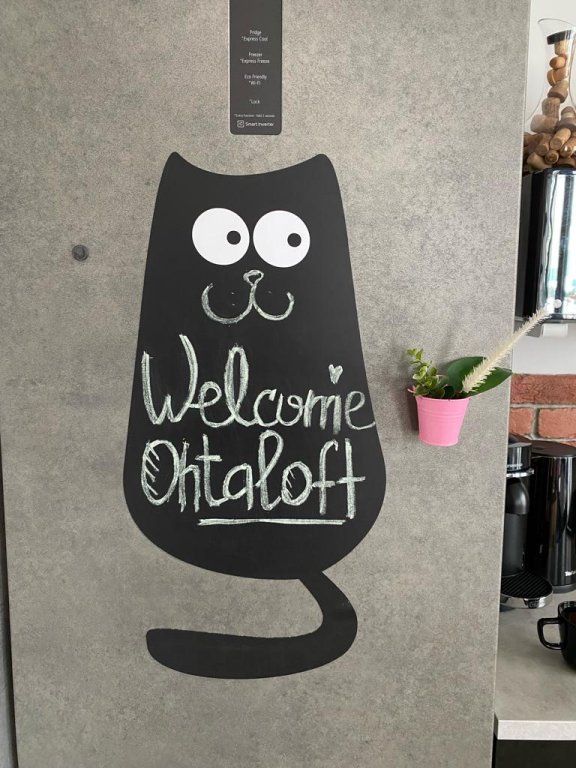 Сярьги: Апартаменты Охта Парк Ohta Loft Apartments с террасой