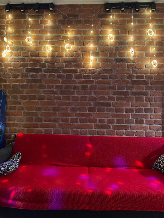 Сярьги: Апартаменты Охта Парк Ohta Loft Apartments с террасой