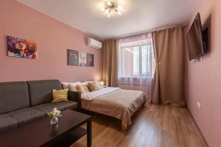 Апартаменты RentPlaza вид на Волгу — фото 1
