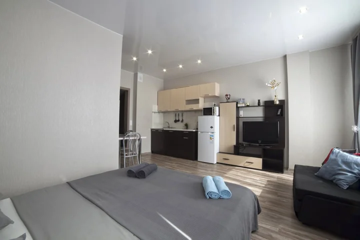 Бердск: One-room RusDom at Astor Shopping Center Apartments