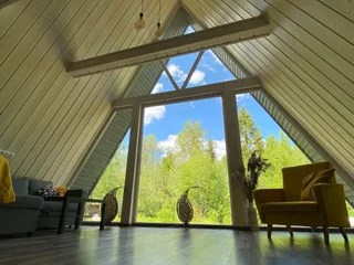 Никольское: Дом Шварцвальд A-frame с сауной
