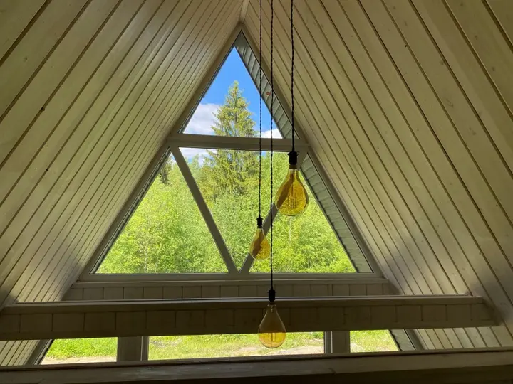 Никольское: Дом Шварцвальд A-frame с сауной
