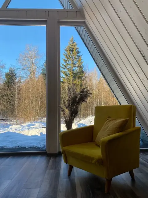 Никольское: Дом Шварцвальд A-frame с сауной