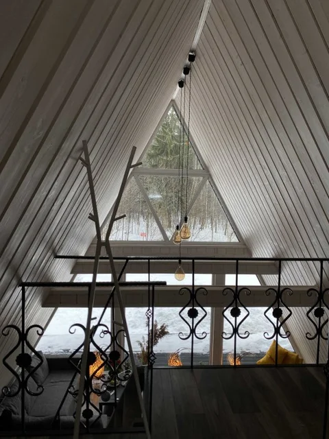 Никольское: Дом Шварцвальд A-frame с сауной
