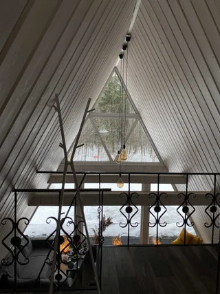Никольское: Дом Шварцвальд A-frame с сауной