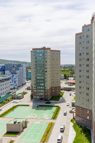 Южно-Сахалинск: Апартаменты Современная студия на Мира 300 12 этаж