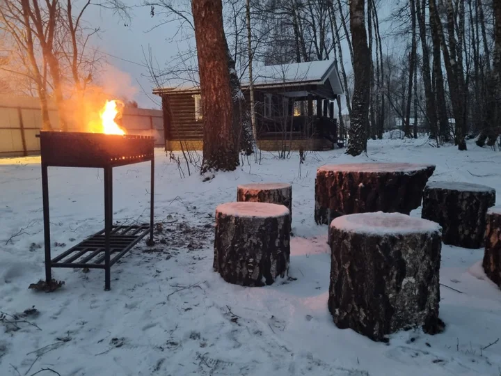 Булгаково: Частный Дом Уютный Домик в Лесу у Пруда