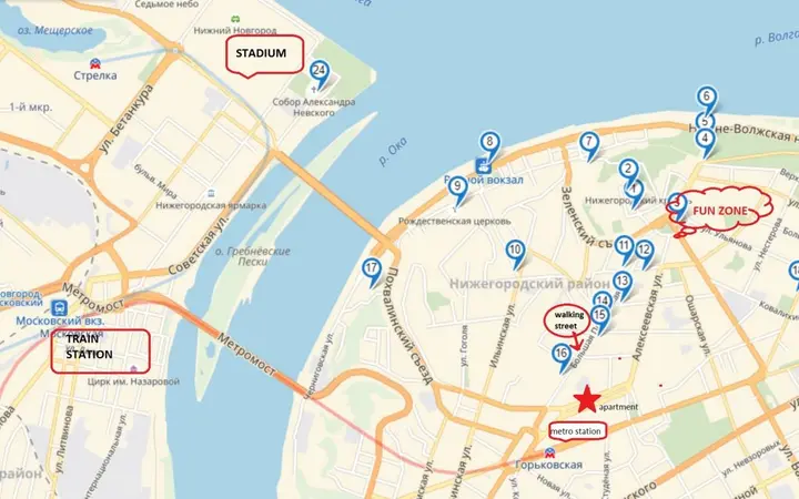 Нижний Новгород: Апартаменты Easy walk