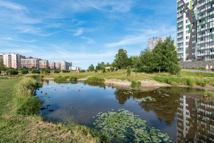 Кудрово: Kudrovo One Love Apartments Prazhskaya 4