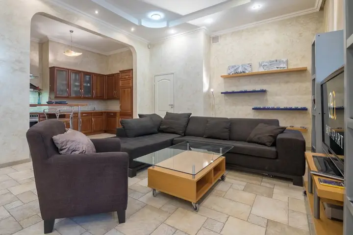 Апартаменты БонАпарт 2-х комнатные на Арбате 29 с джакузи и сауной — фото 5