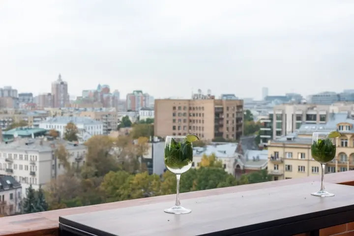 Москва: Квартира GM Apartments Четверка с панорамным видом на Москву