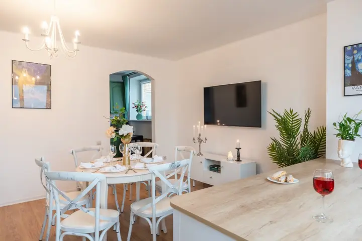 Москва: Квартира GM Apartments Четверка с панорамным видом на Москву