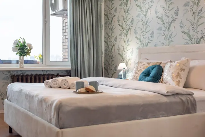 Москва: Квартира GM Apartments Четверка с панорамным видом на Москву