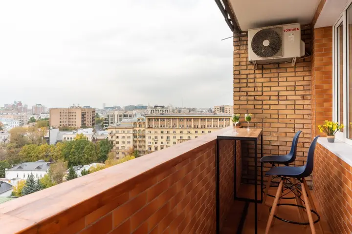 Москва: Квартира GM Apartments Четверка с панорамным видом на Москву
