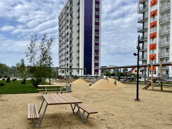 Сириус: Апартаменты Морент с дизайнерским ремонтом в ЖК «Фрукты»