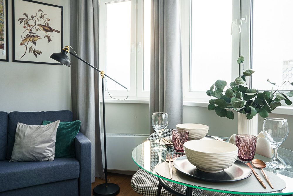 Нижний Новгород: Апартаменты Green Apartment City View от сети Good Vibes Apartments