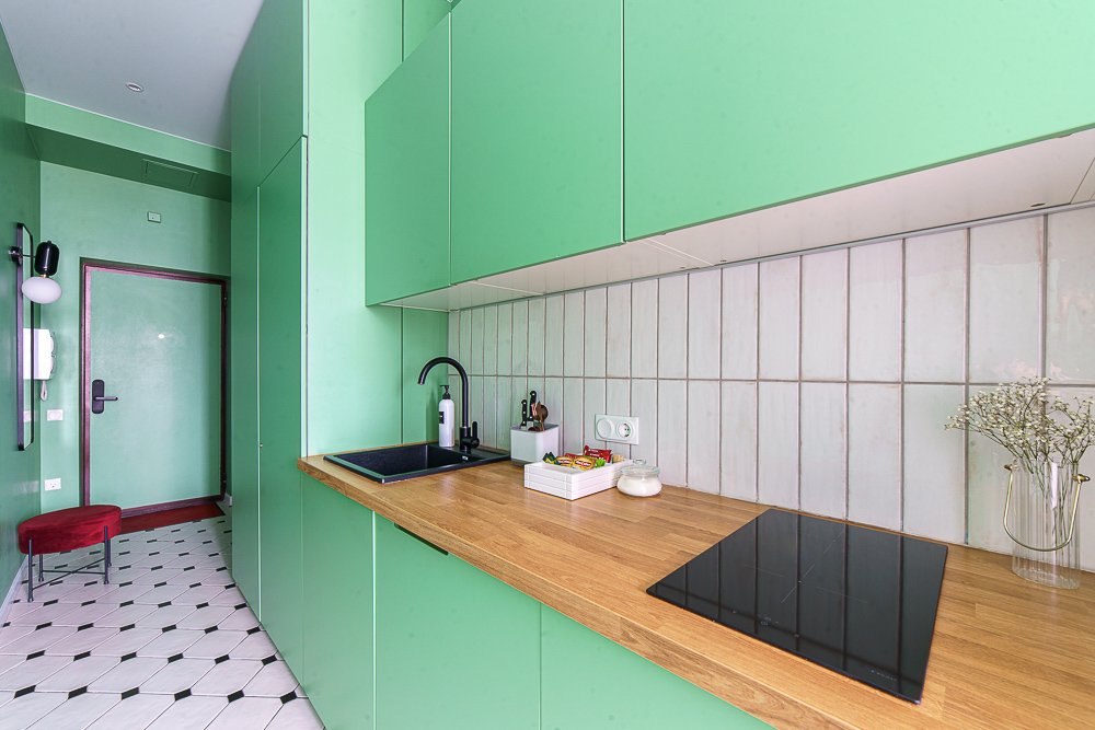 Нижний Новгород: Апартаменты Green Apartment City View от сети Good Vibes Apartments