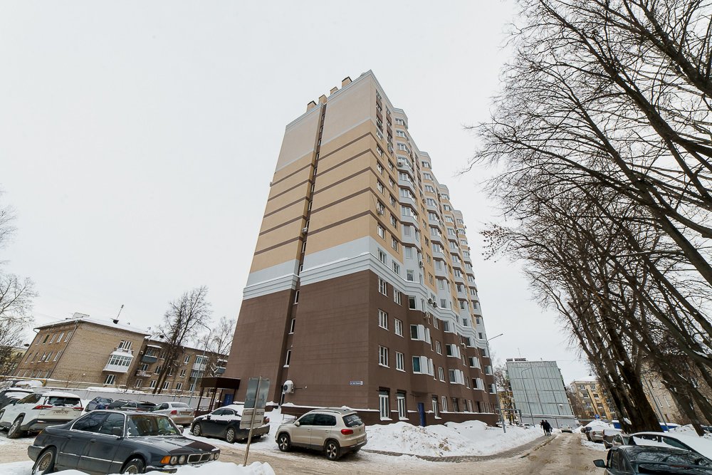 Нижний Новгород: Апартаменты Green Apartment City View от сети Good Vibes Apartments