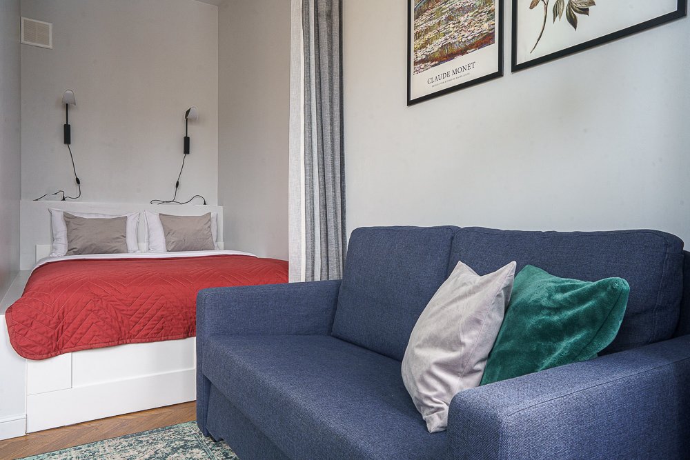 Нижний Новгород: Апартаменты Green Apartment City View от сети Good Vibes Apartments