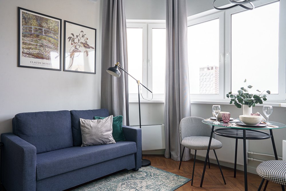 Нижний Новгород: Апартаменты Green Apartment City View от сети Good Vibes Apartments