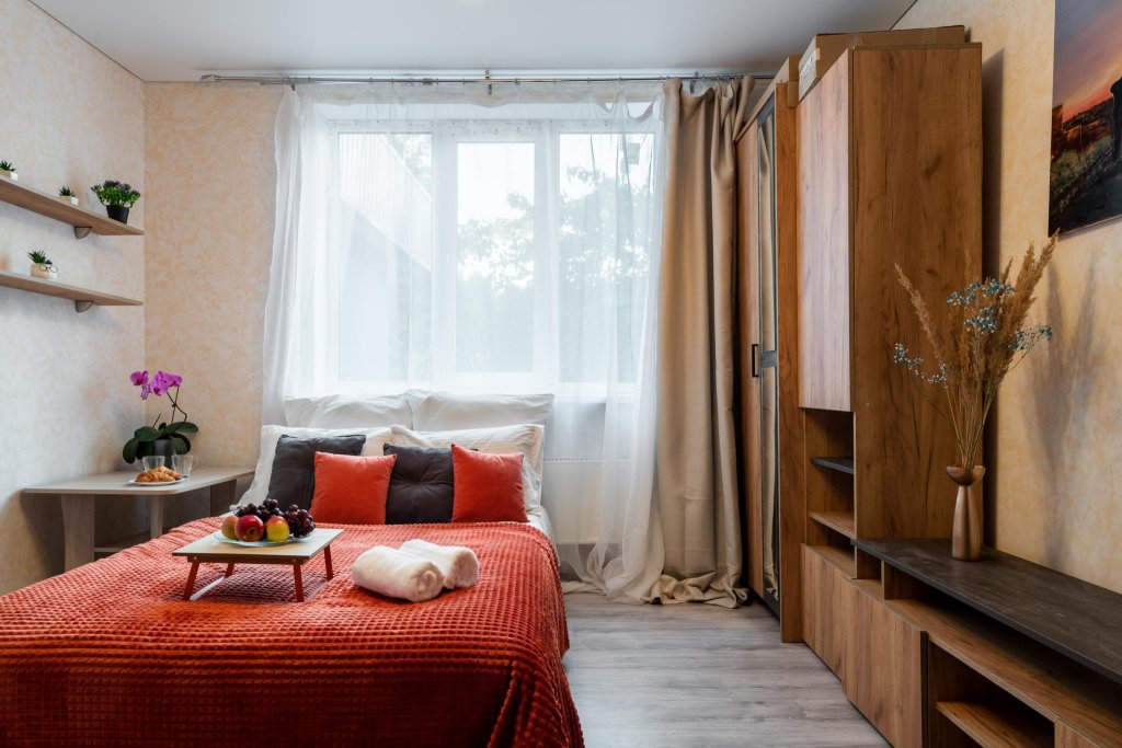 Москва: Sunmarine apartments (Санмарин апартментс) на шоссе Боровское