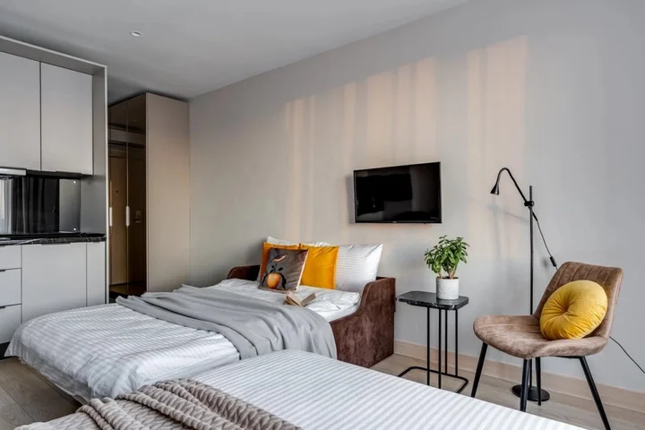 Москва: Апартаменты Paradise Apartment с видом на город