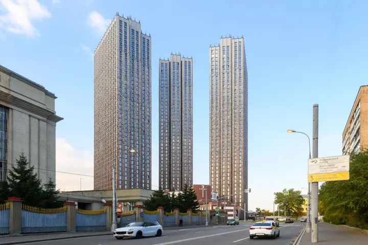 Москва: Апартаменты в небоскребе, центр Москвы