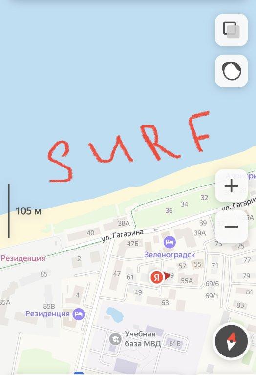 Зеленоградск: Апартаменты SURF APARTY