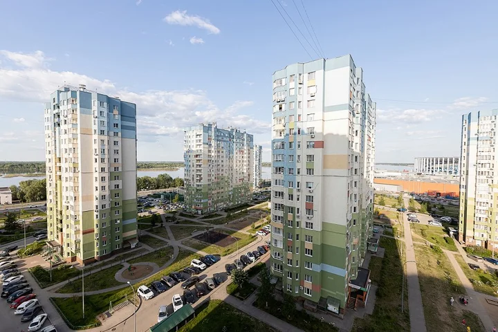 Нижний Новгород: Апартаменты на стрелке на улице Карла Маркса 54 Сова-Дом