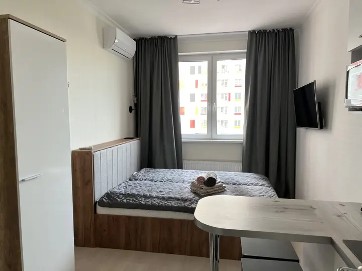 Malina Apartment Бесконтактное заселение студия в ЖК «Спутник» — фото 1
