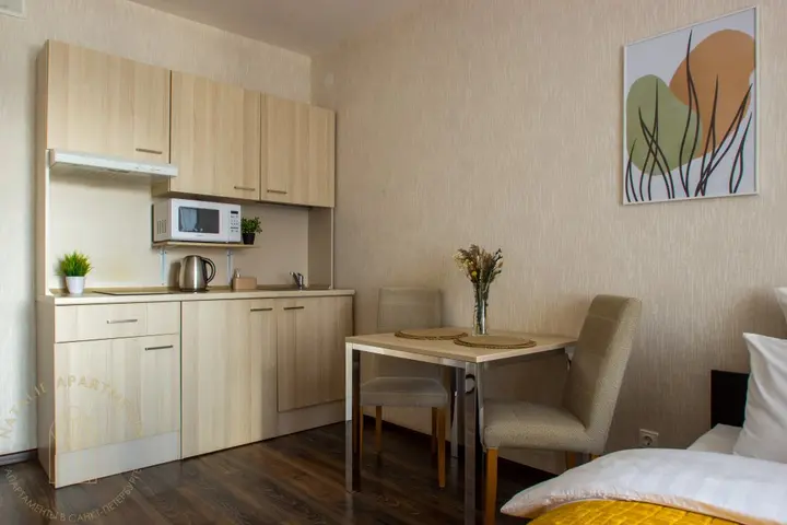 Санкт-Петербург: Апартаменты Студия Natalie Apartments Пулковское шоссе 14Д
