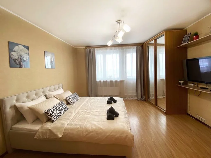 Москва: Квартира Top Rooms: Однокомнатная у метро Дубровка