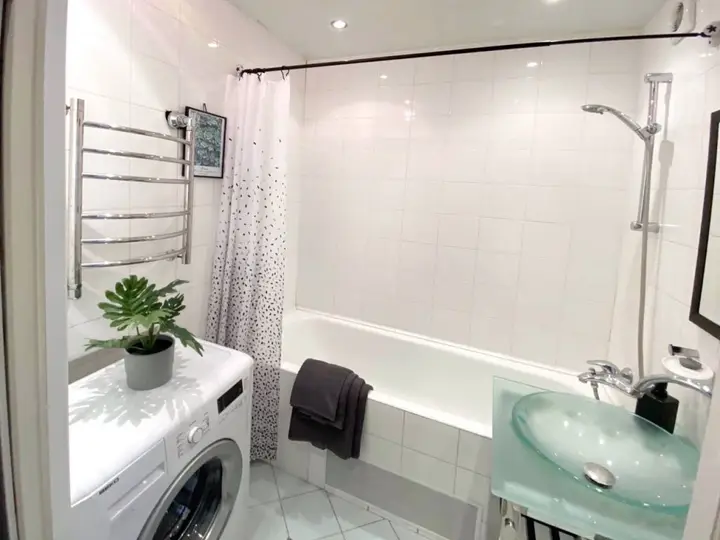 Квартира Top Rooms: Однокомнатная у метро Дубровка — фото 4