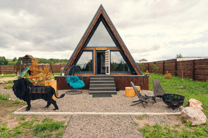 Сухая Балка: Hut house