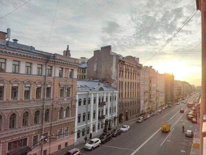 Санкт-Петербург: Видовая квартира у БКЗ и Московского вокзала.
