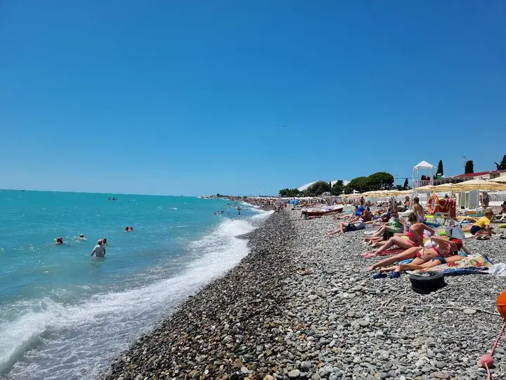Сириус: На самом берегу моря уютная квартира для Вашей семьи