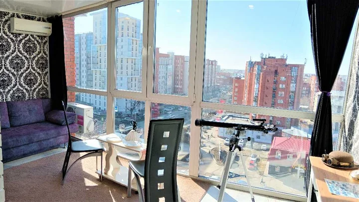 Томск: Необычная видовая квартира в Центре, пр-т Фрунзе, 86