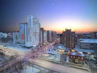 Томск: Необычная видовая квартира в Центре, пр-т Фрунзе, 86