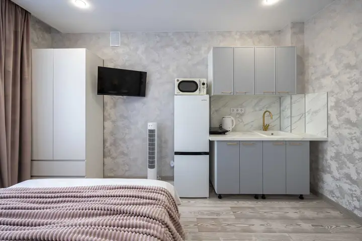 Пионерский: LovelyHome39 студии в центре курортного города