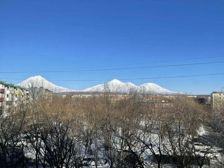 Петропавловск-Камчатский: Апартаменты Созвездие Камчатки на красной линии с видом на вулканы