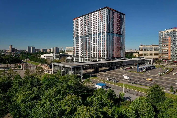 Москва: Апартаменты с видом на парк Остров мечты