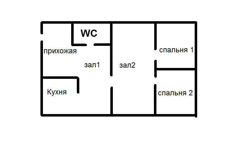 Четырёхкомнатная квартира на Кутузовском проспекте 27 — фото 6