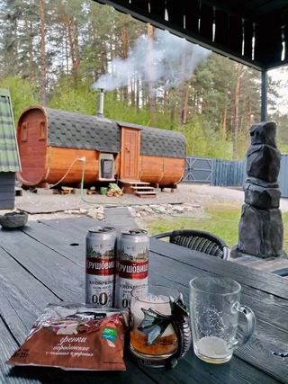 Манжерок: Дом в сосновом лесу