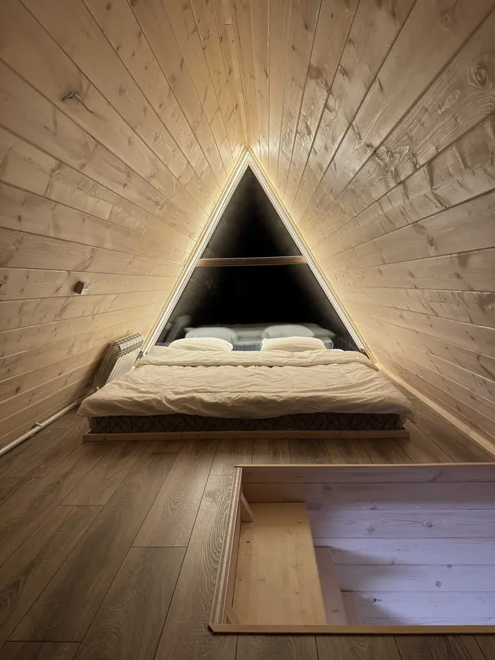Лобастово: Дом в стиле A-frame 2