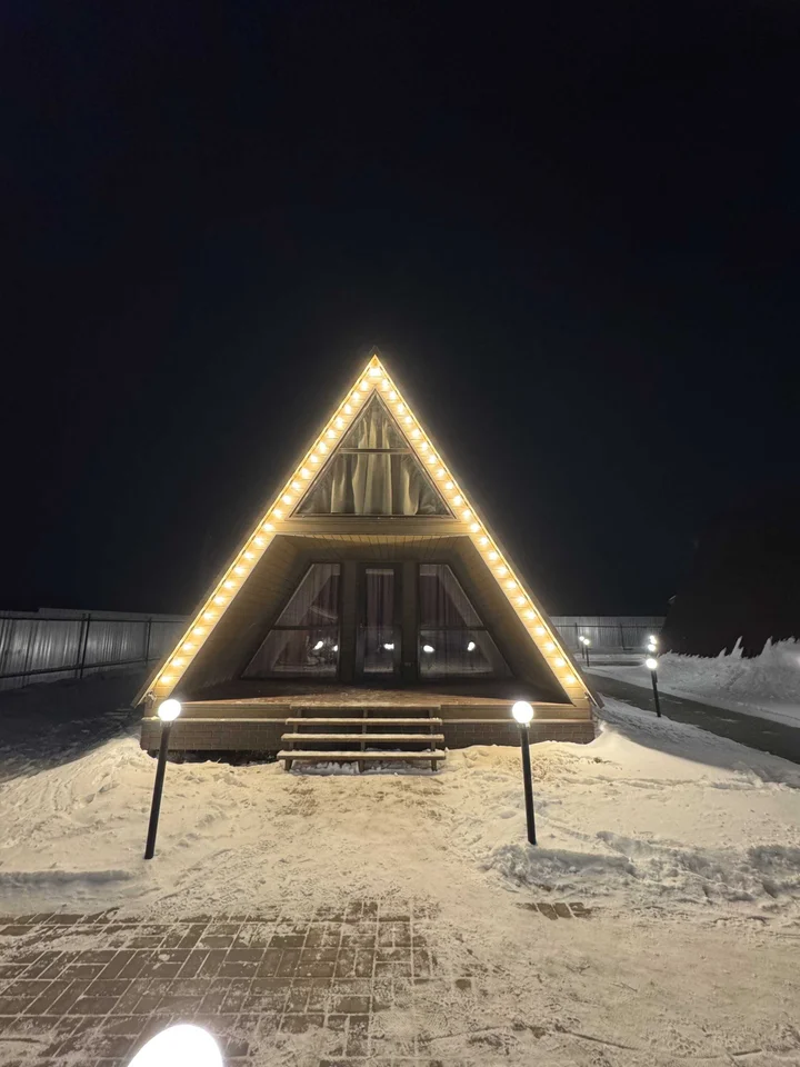 Лобастово: Дом в стиле A-frame 2